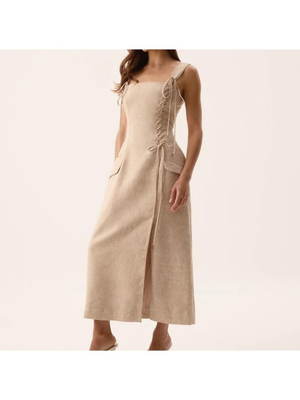 Aje Morgan Midi Dress